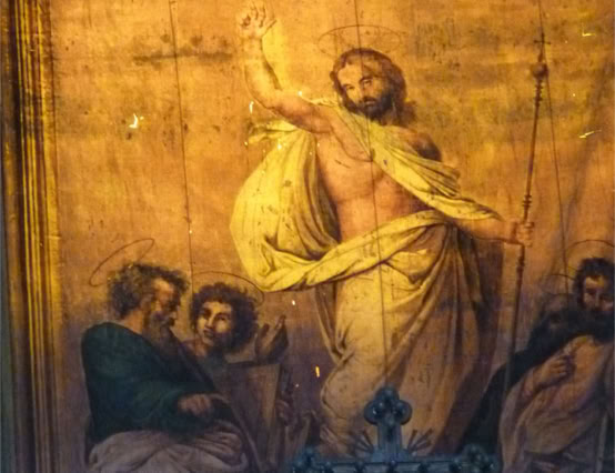 Ressurreição. Catedral de Nápoles. Foto A.A.Bispo